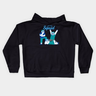 Stay Safe Squad Kids Hoodie